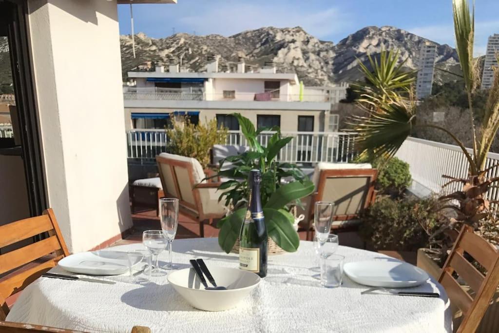 Apt Proche Des Calanques Marseille Exteriér fotografie